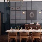 Lunch in the Private Dining Room at Greywind Foto