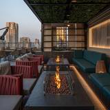 Fire pit at Riu Plaza Chicago Photo