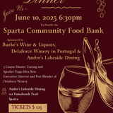 Sparta Food Pantry Wine Tasting Photo