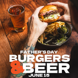 Father's Day Burgers & Beer Photo