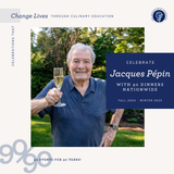 Jacques Pepin Dinner foto