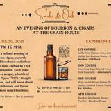 "Smoke and Oak" an Evening of Bourbon and Cigars foto