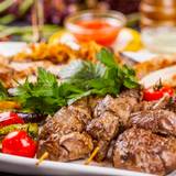 Grillplatte für 2 Personen Foto