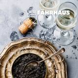 Kaviar und Champagner Dinner Foto