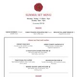 Summer Set Menu Foto