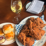 Fried Chicken Dinner Foto