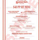 Group Dining at Leonardo's Foto