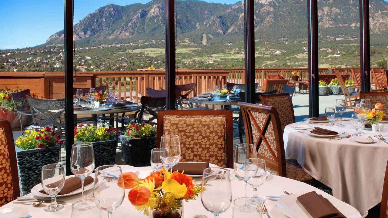 Mountain View Restaurant at Cheyenne Mountain Colorado Springs, A ...