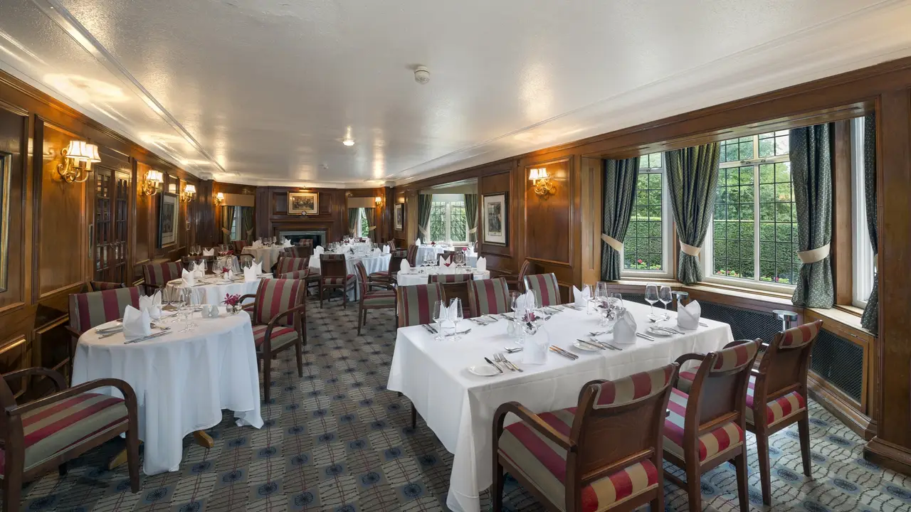 The Dining Room at The Stanneylands Restaurant Wilmslow, Cheshire