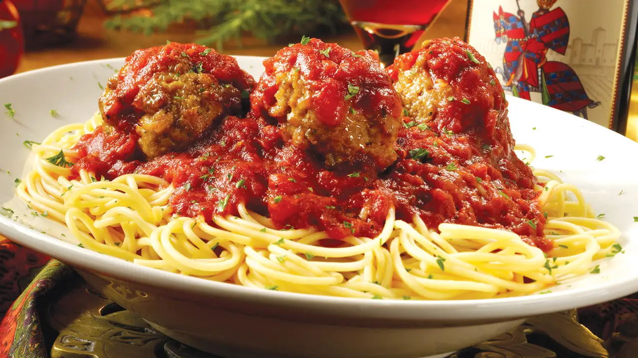 Spaghetti & Meatballs - Spaghetti Warehouse - Akron, Akron, OH