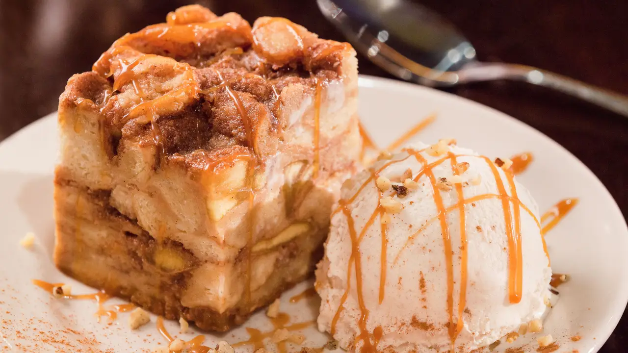 Apple Walnut Bread Pudding - The Grill at Calvary Chapel of Fort Lauderdale, Fort Lauderdale, FL