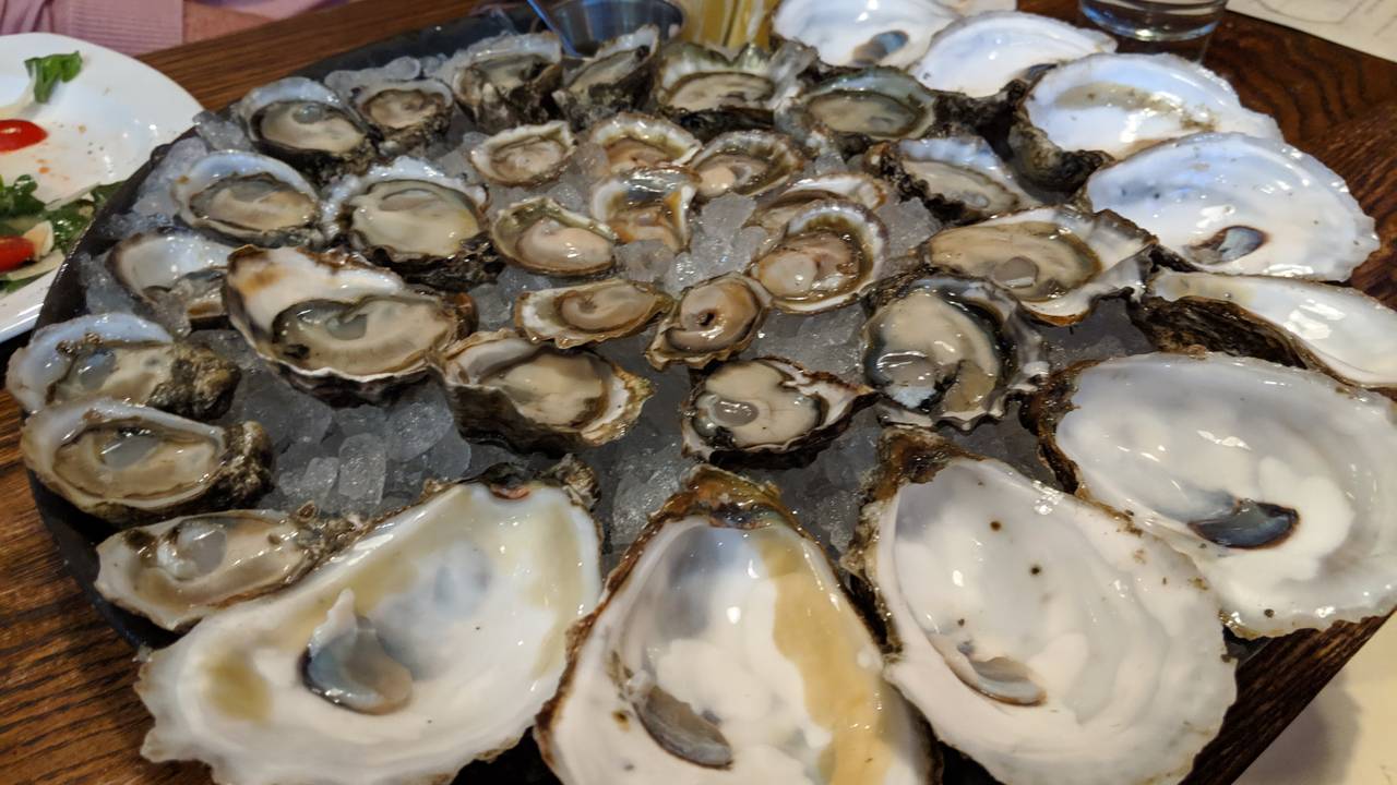 Chef Xinh's Pan Fried Oysters  Taylor Shellfish Farms, Seattle WA