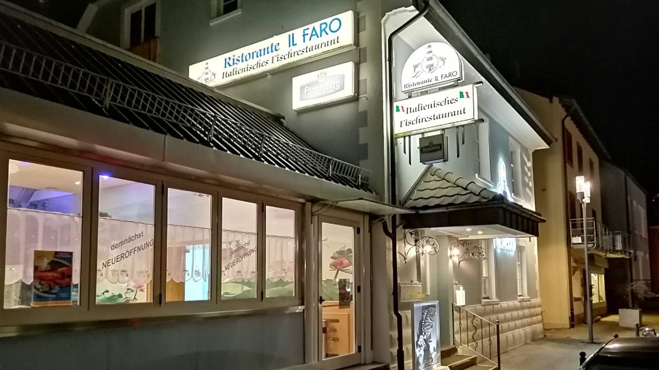 ingen Skygge vil gøre il Faro Restaurant - Stühlingen, BW | OpenTable