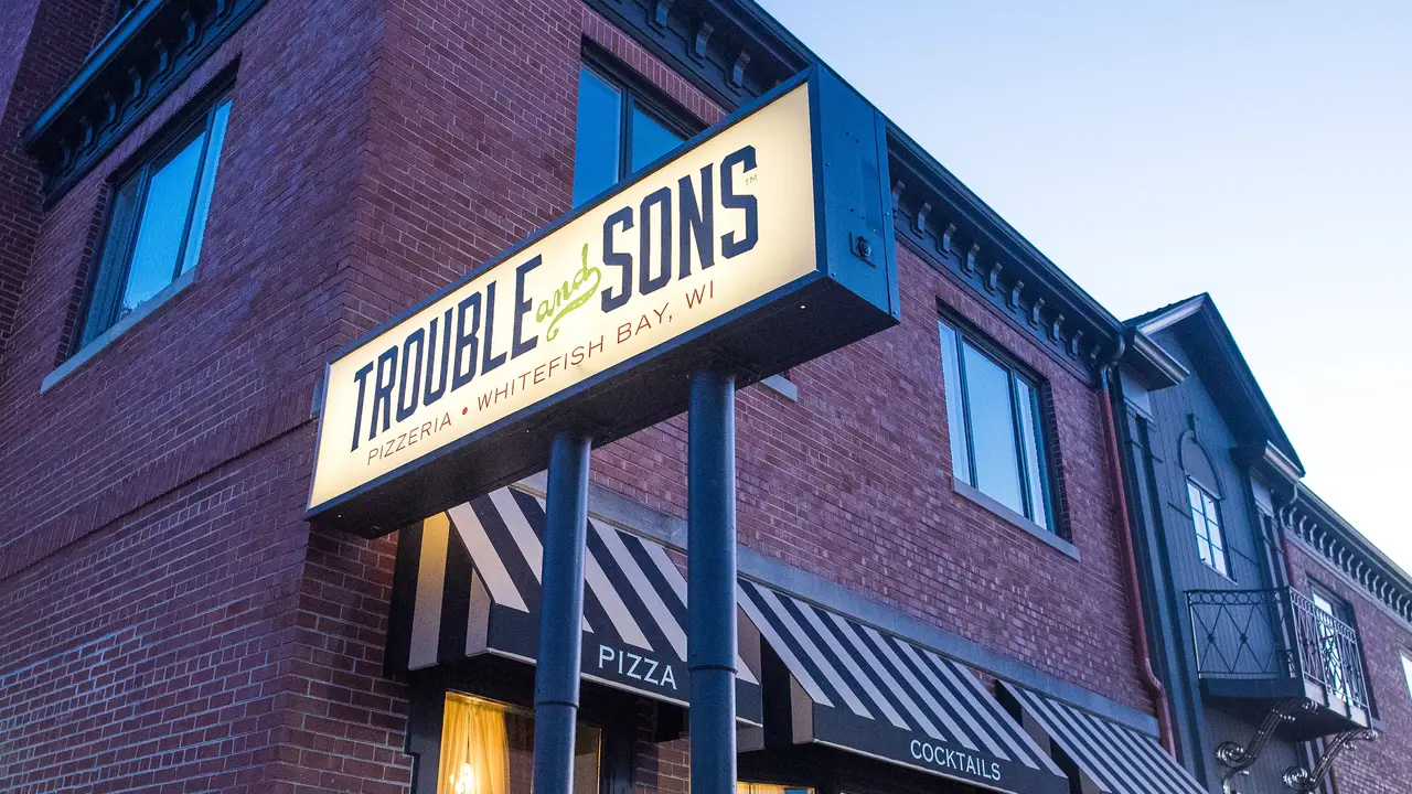 Trouble and Sons Pizzeria, Whitefish Bay, WI