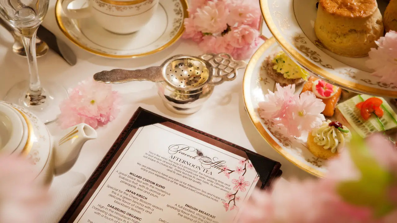 Willard Peacock Alley Tea Restaurant Washington, DC OpenTable