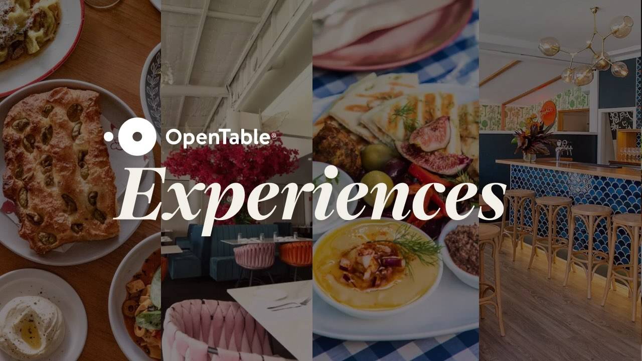 New April Dining Experiences in Sydney OpenTable