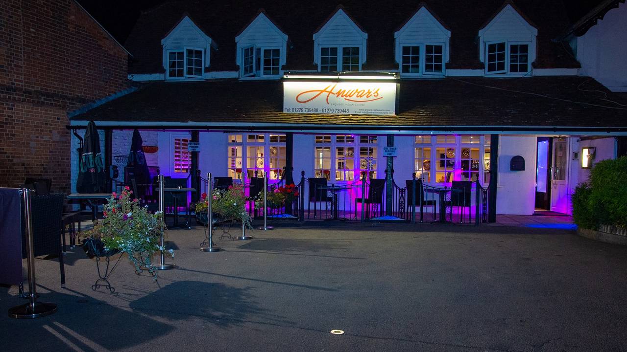 Anwars Restaurant Hatfield Heath Opentable