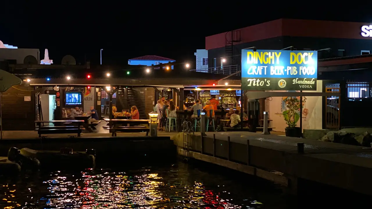 Restaurante Dinghy Dock Sailors Bar simpson bay, , OUTSIDE US OpenTable