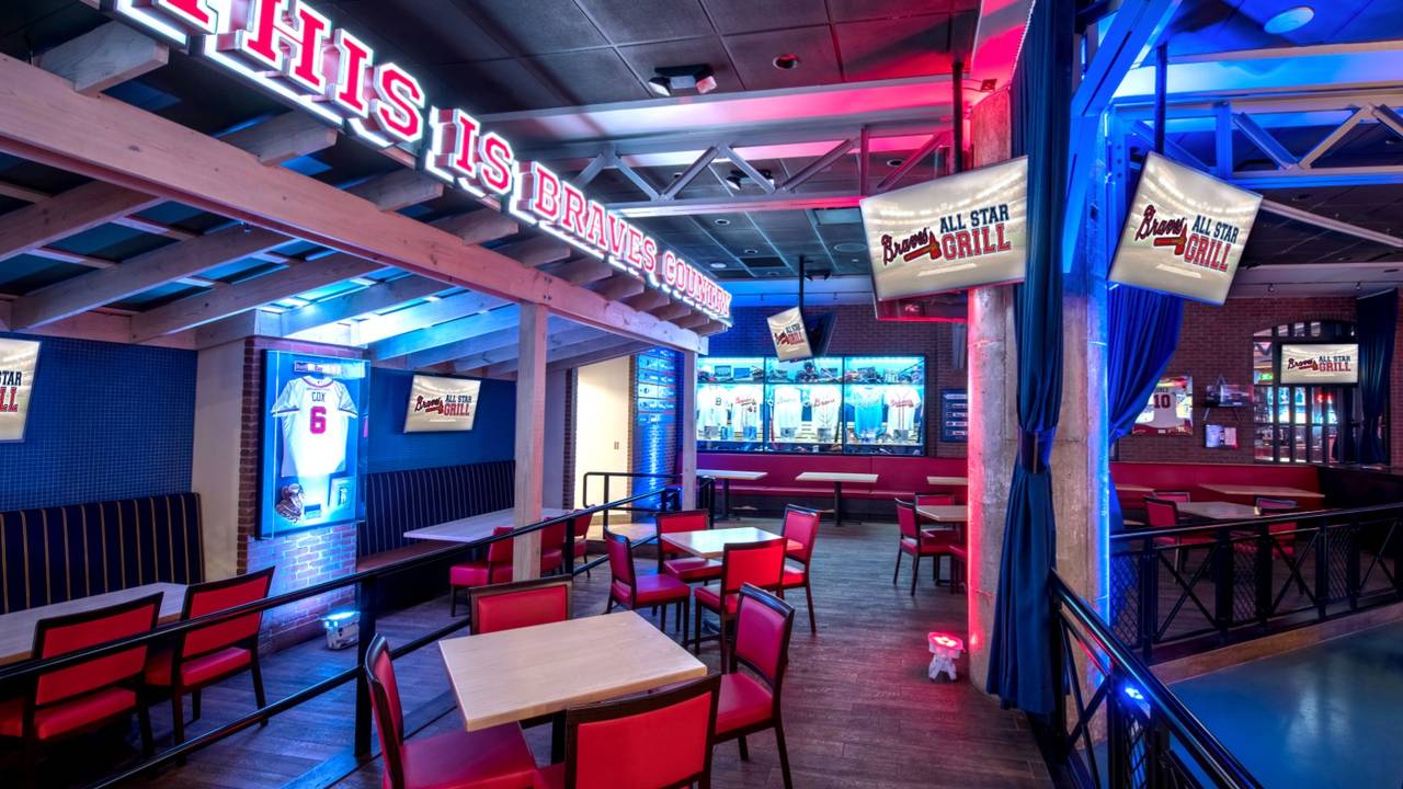 Atlanta Braves All-Star Grill Restaurant - Atlanta, GA