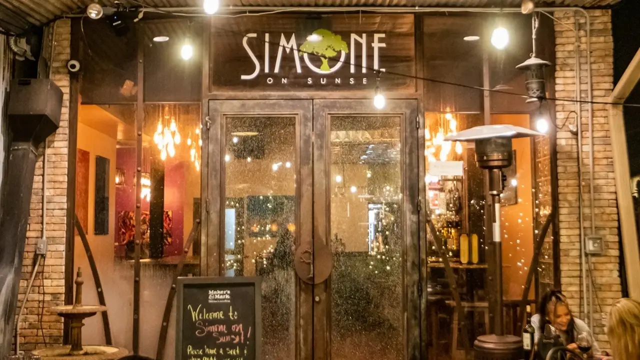 Simone on Sunset Restaurant Houston, TX OpenTable