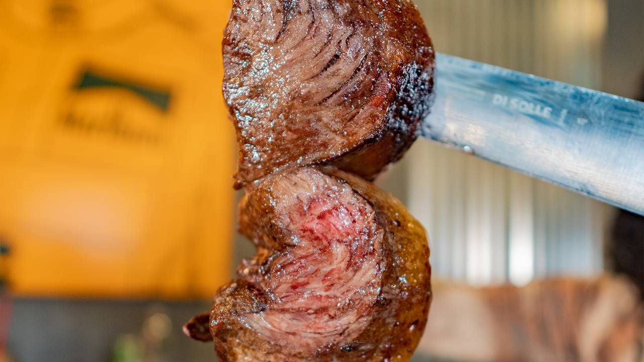 Tradicional espeto de Picanha. - Picture of Churrascaria JL, Reserva -  Tripadvisor