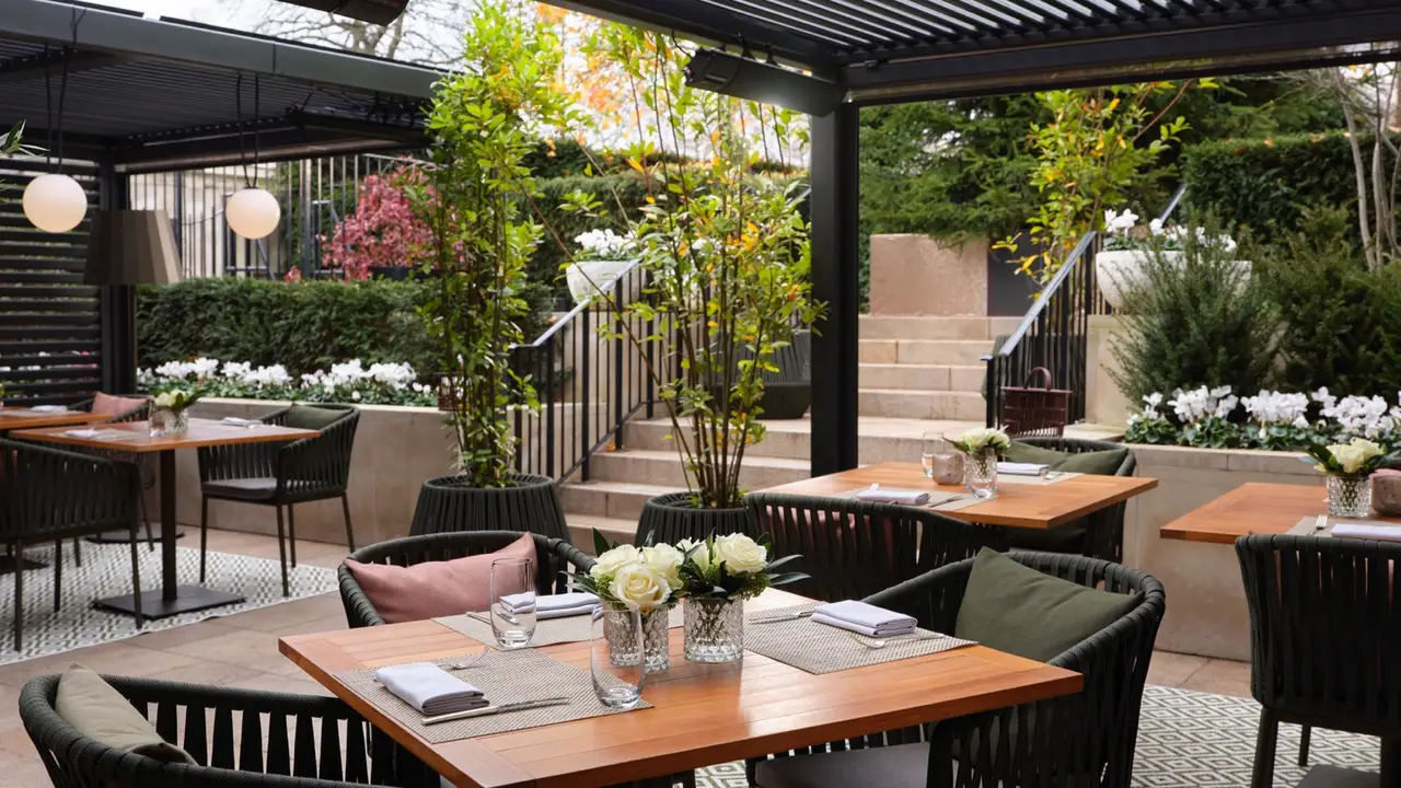 On the Terrace at Four Seasons London at Park Lane, London, Greater London