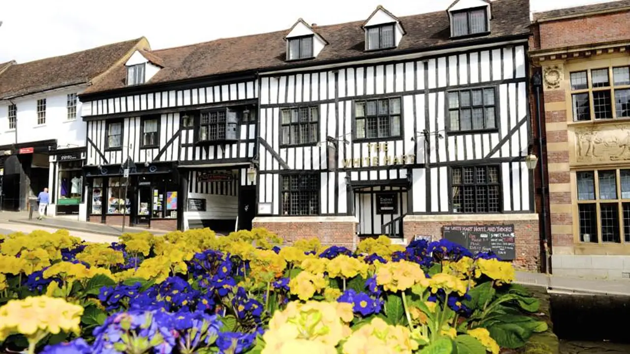 Tudors at the White Hart Hotel, St. Albans, Hertfordshire