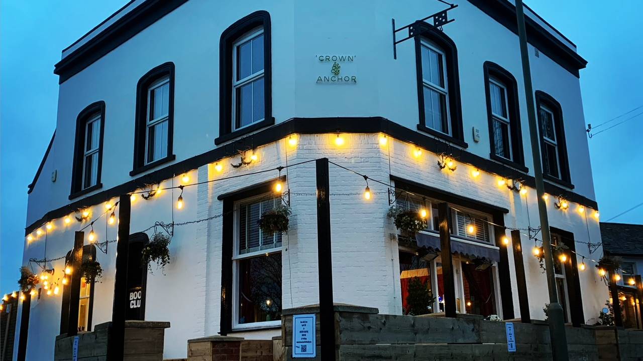 The Crown Anchor Restaurant Bromley Greater London Opentable