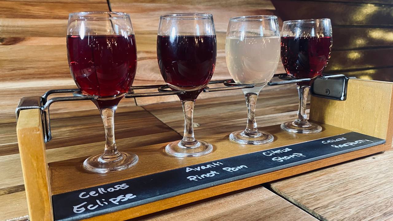 Beer or Wine Flight Board | Tippy Creek Winery