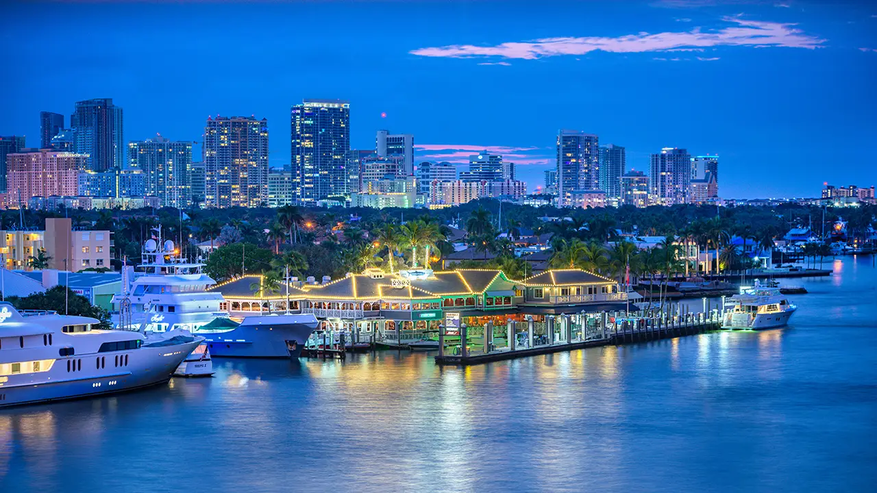 The Fisheries is located within Lauderdale Marina. - 15th Street Fisheries, Fort Lauderdale, FL