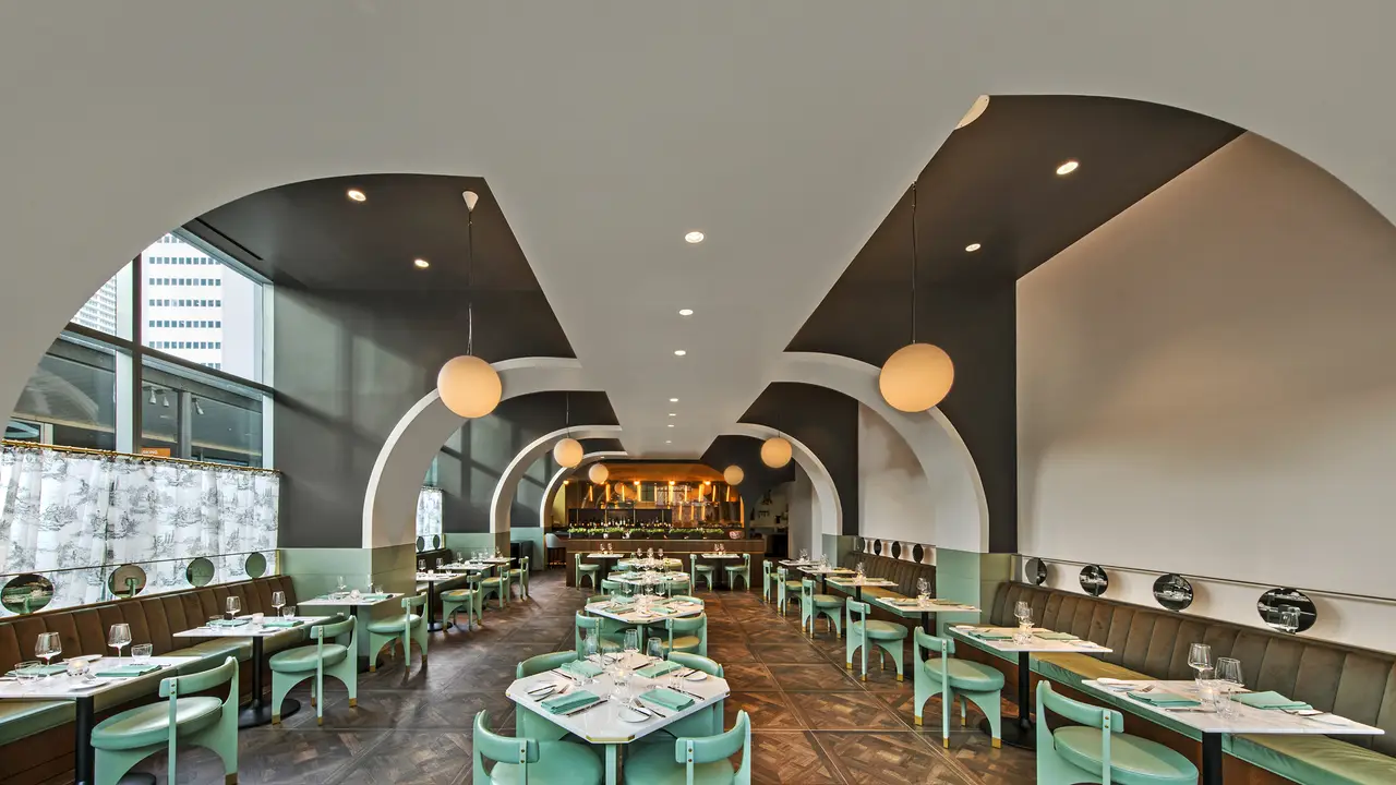 A modern take on Southern-inspired dishes. A modern take on Southern-inspired dishes. - Hull & Oak Southern Kitchen, Houston, TX