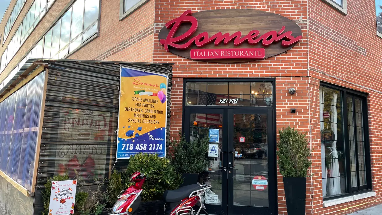 Romeo's Italian Restaurant Jackson Heights, NY OpenTable