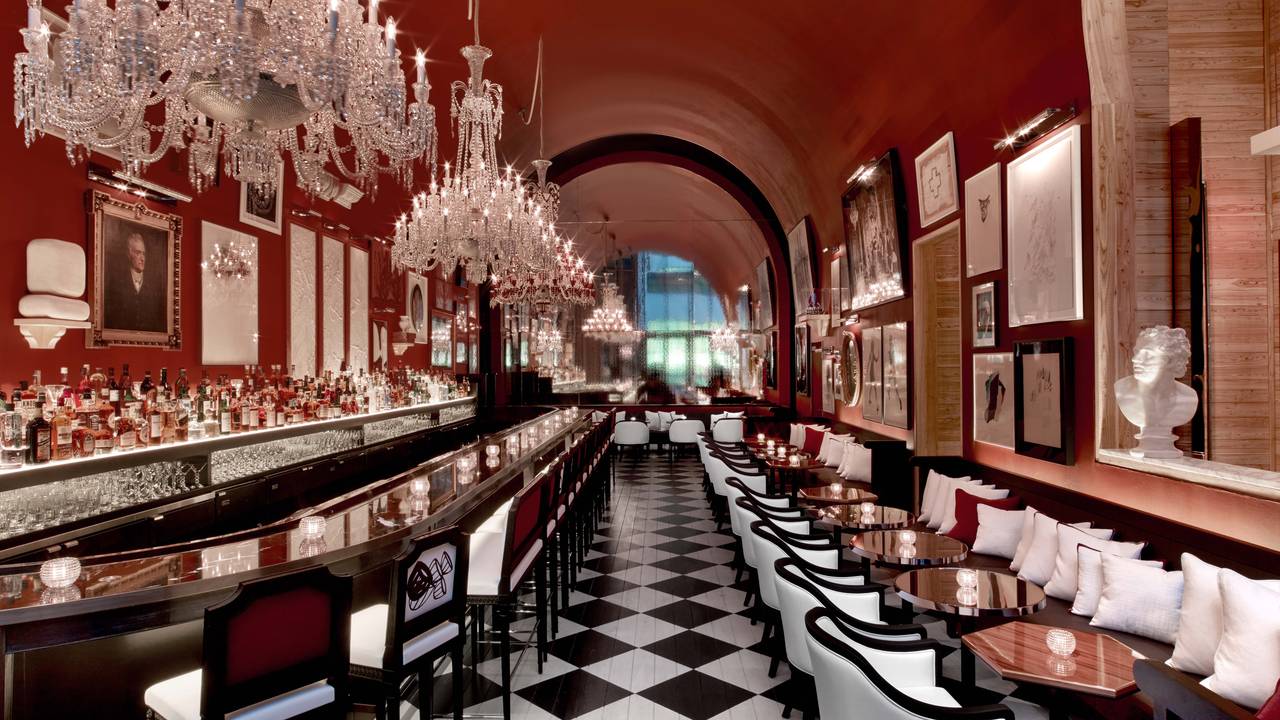 Grand Salon & Bar at Baccarat Hotel New York Restaurant - New York, NY