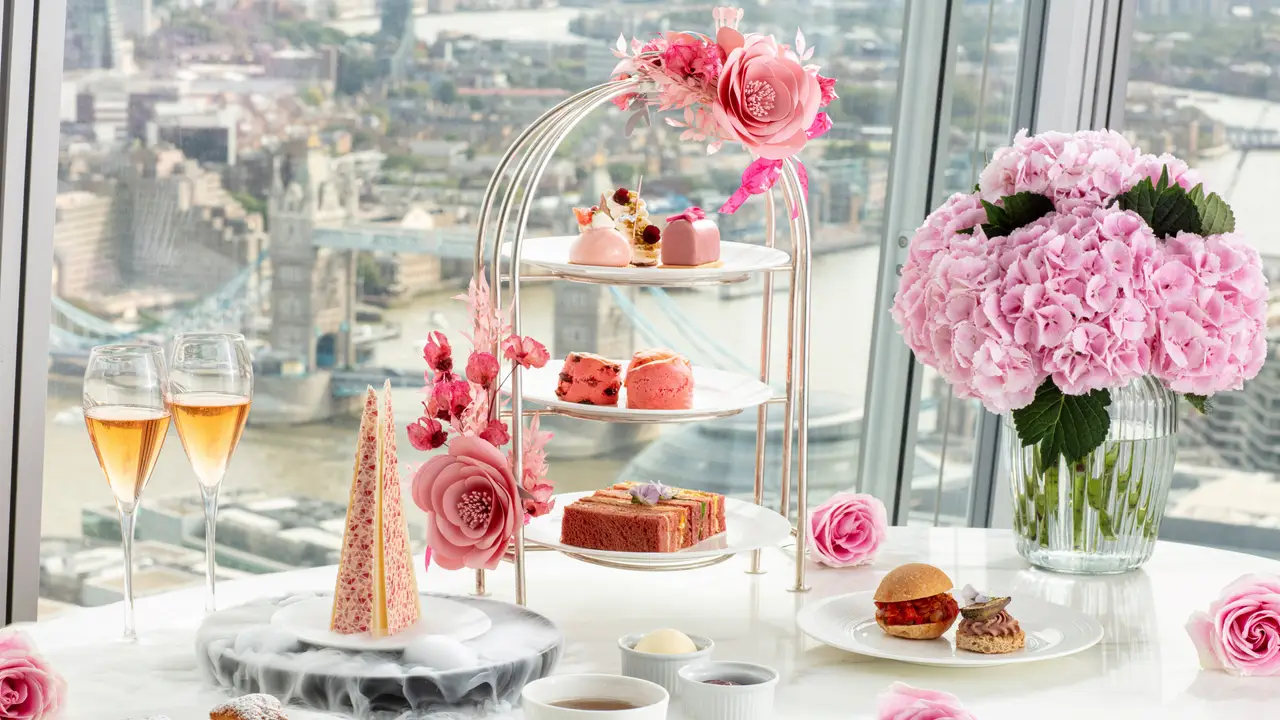 Afternoon Tea at Ting, ShangriLa The Shard, London Restaurant London