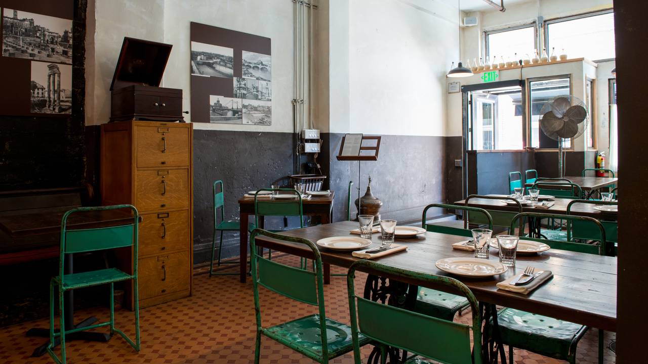 Montesacro Pinseria Restaurant San Francisco Ca Opentable