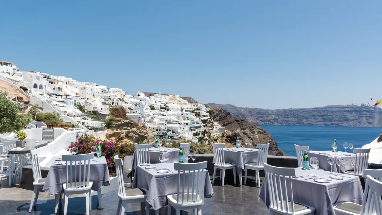 Lycabettus Lounge Area - Top Rated Restaurant in Oia, Santorini | OpenTable