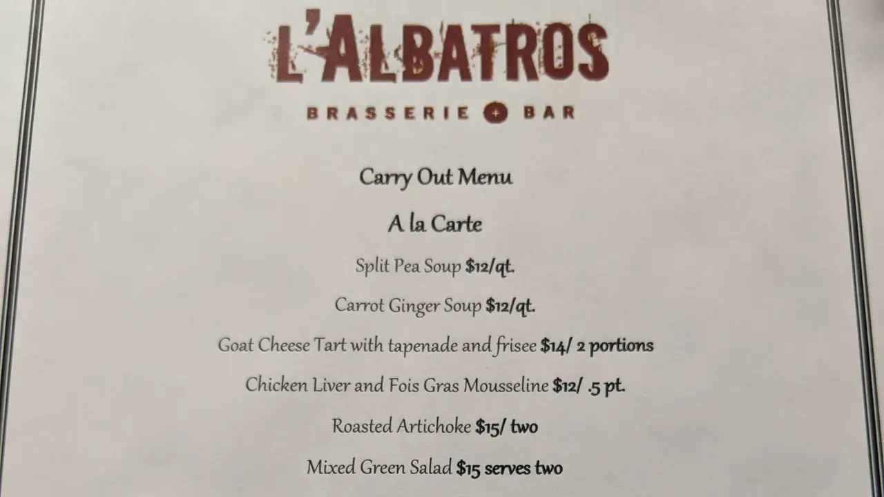 L'Albatros - Updated 2024, French Restaurant in Cleveland, OH