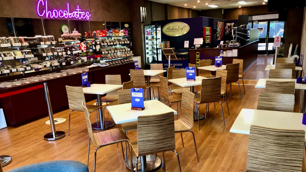 Restaurante Hahndorf's Fine Chocolates Geelong Newtown, , AUVIC