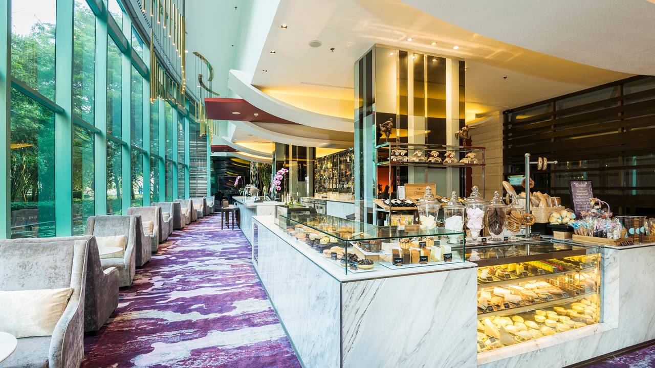 Salón del vestíbulo - Restaurante Chatrium Hotel Riverside Bangkok - Bangkok, , Tailandia central | Mesa abierta