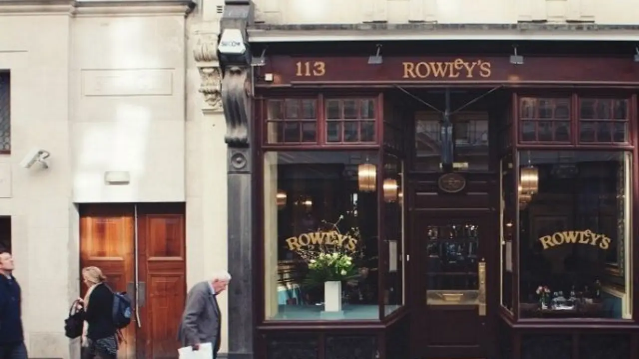 Rowley's Restaurant, London, 