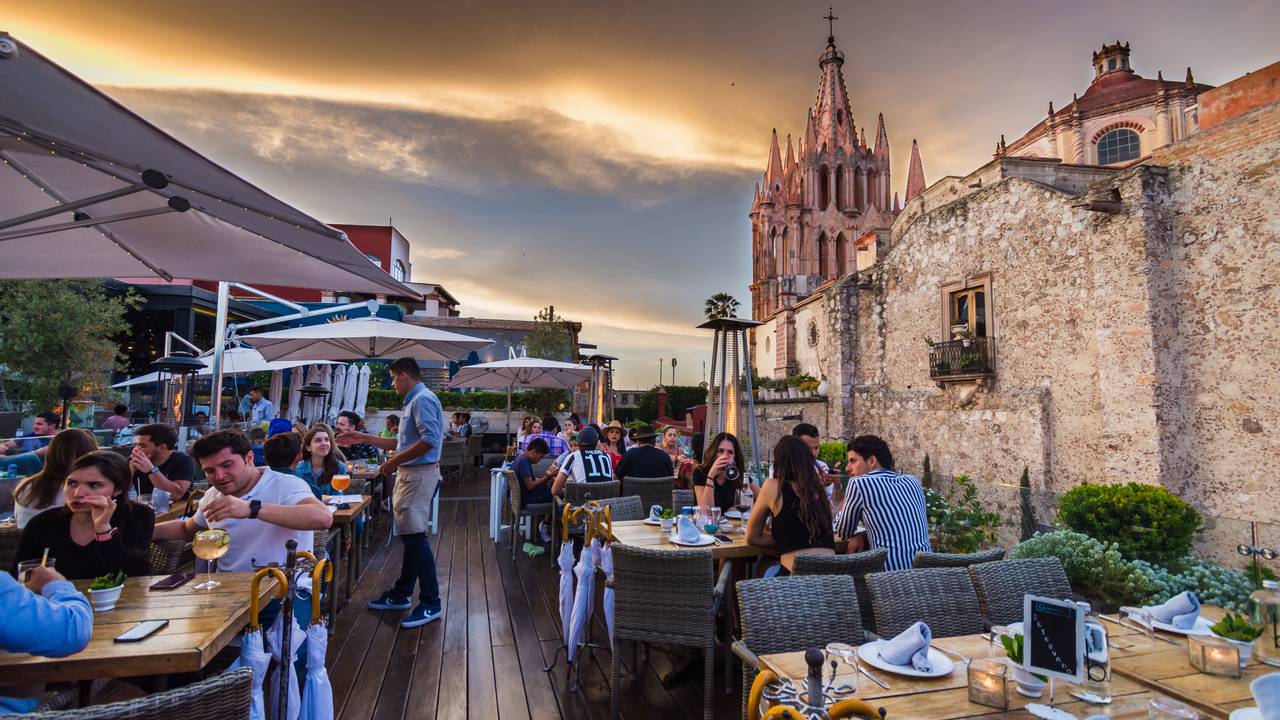 Quince Rooftop restaurant San Miguel de Allende, AGU OpenTable