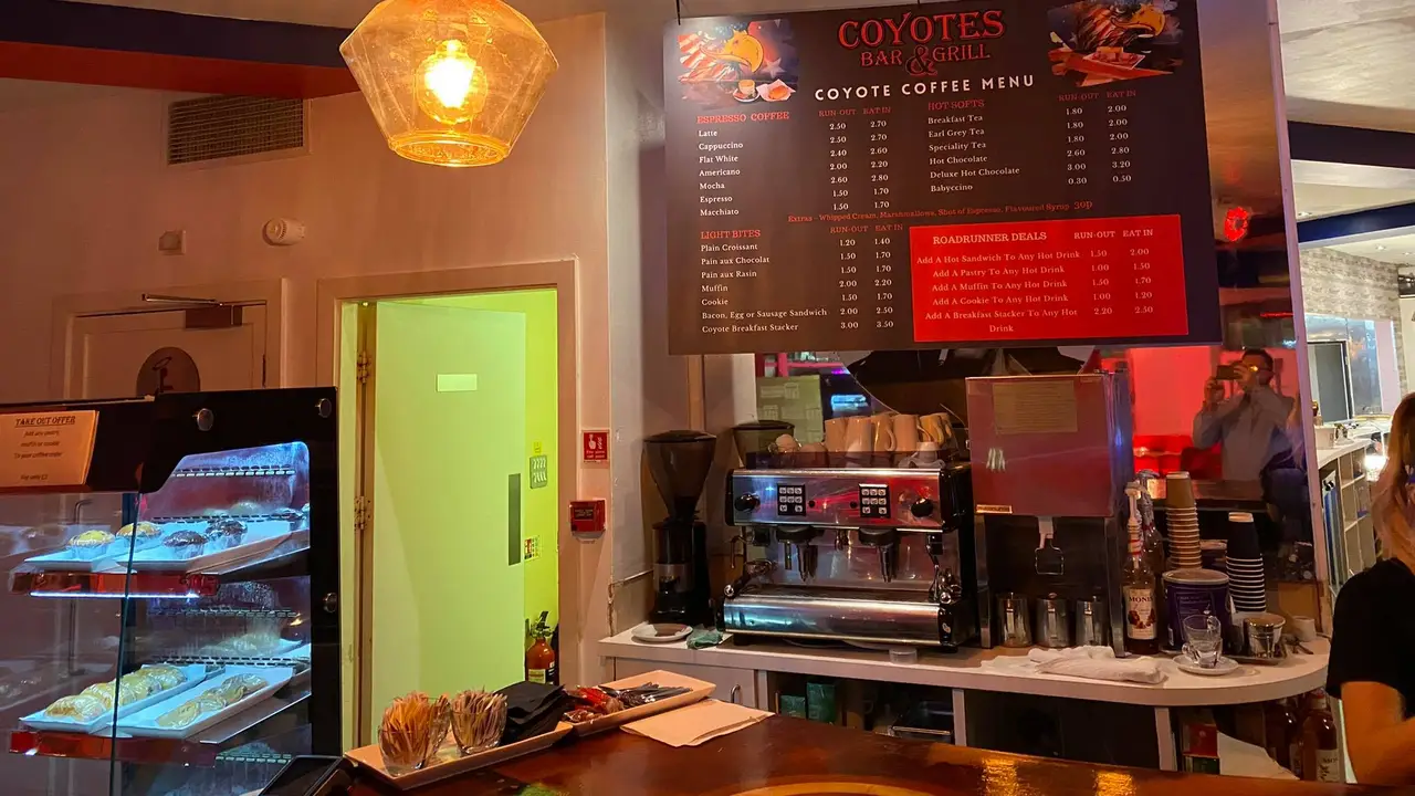 coyotes bar & grill Restaurant - peterborough, Cambridgeshire | OpenTable