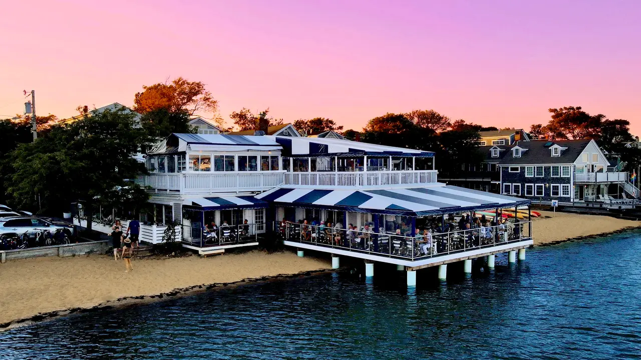 2 decks one amazing view!  - Pepes Wharf Restaurant, Provincetown, MA