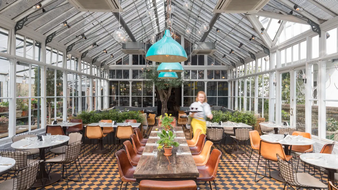 Gees Restaurant set in a Victorian Glasshouse - Gees, Oxford, Oxfordshire