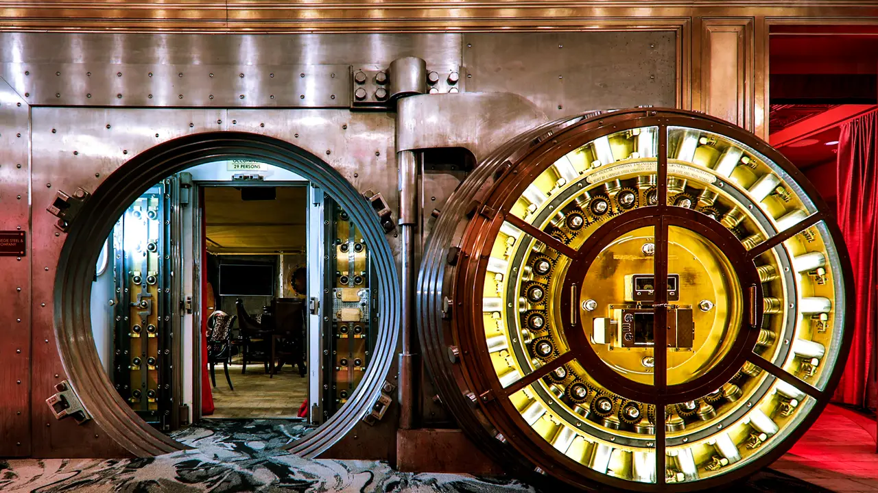 Century-old vaults are home to a cocktail lounge - Vault, Cleveland, OH
