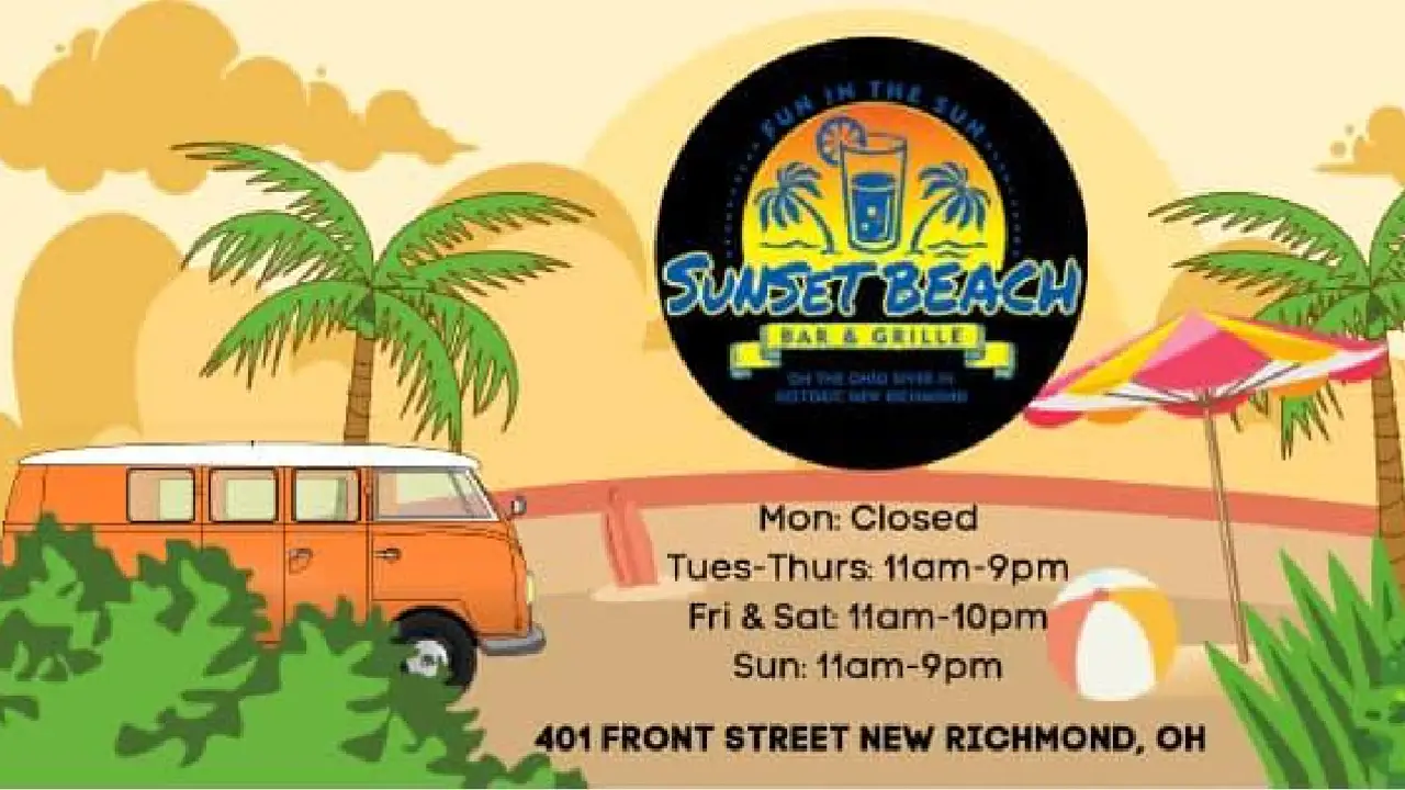 Restaurant Sunset Beach Bar and Grille New Richmond, , OH OpenTable