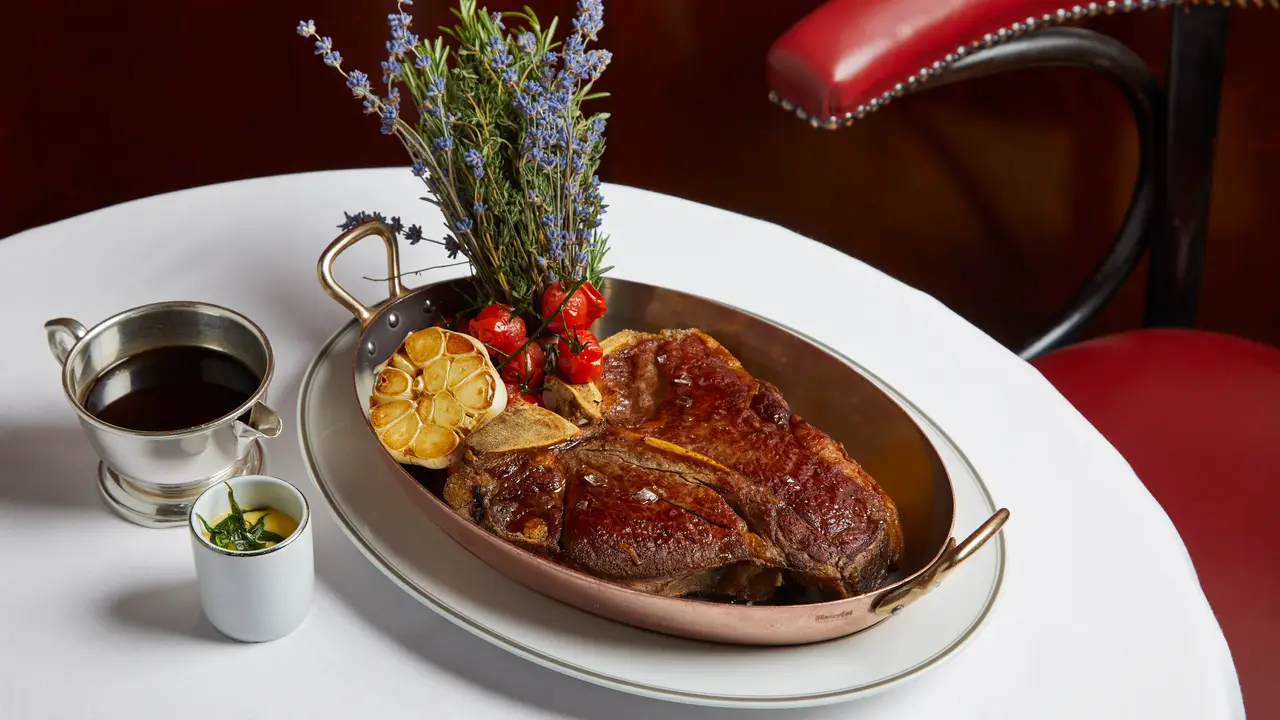 The Colony Grill Room's Porterhouse - The Colony Grill Room, London, 
