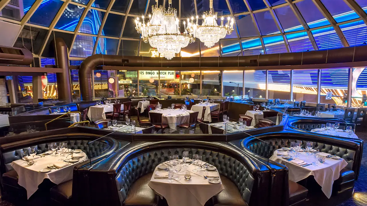 Oscar's Steakhouse at the Plaza Hotel & Casino Restaurant Las Vegas