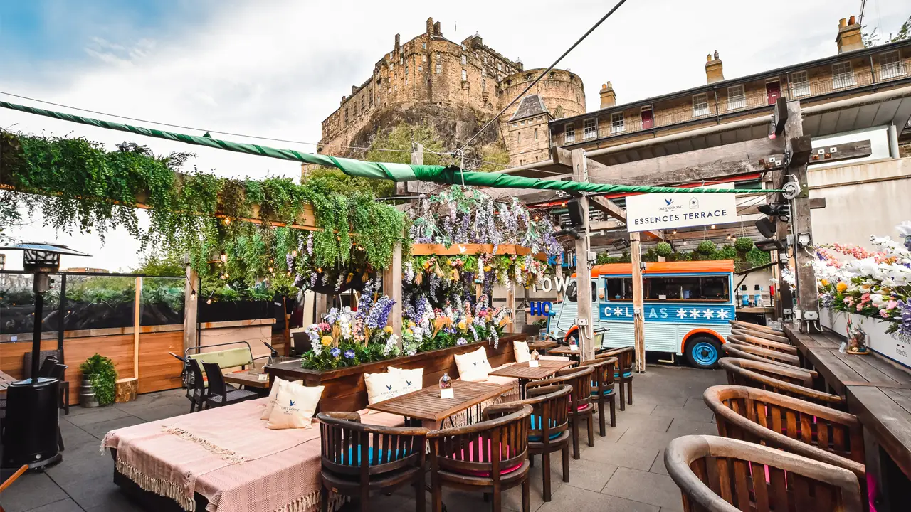 Rooftop Terrace at Cold Town House - Cold Town House, Edinburgh, 