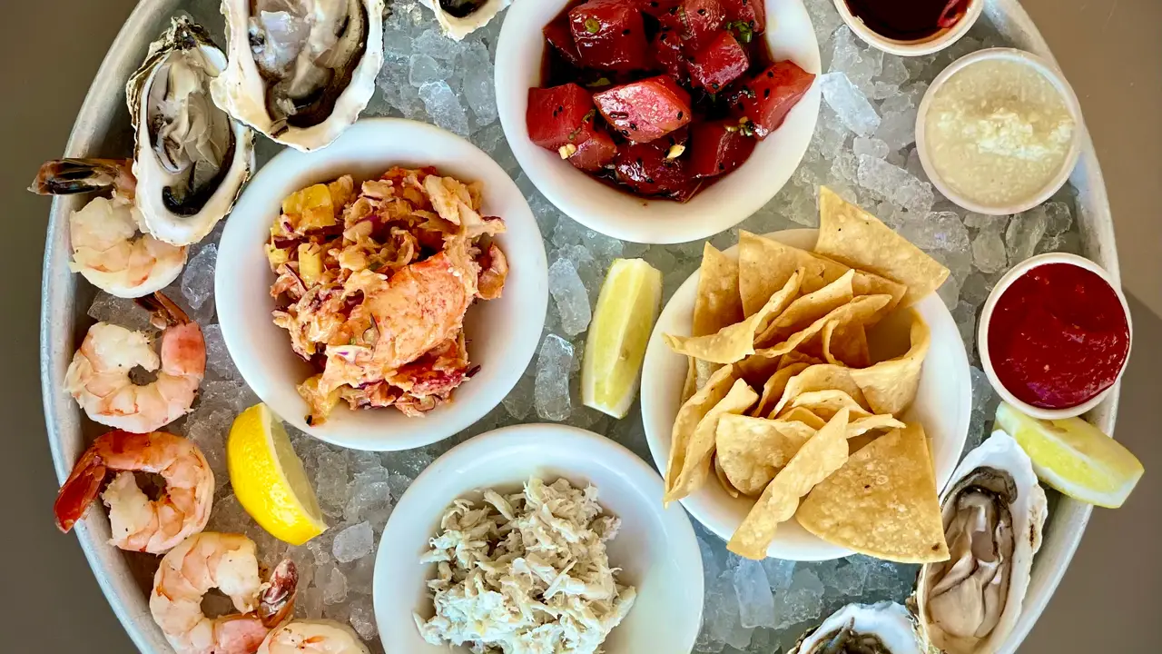 Sam's Seafood Platter - Sam's Chowder House, Half Moon Bay, CA